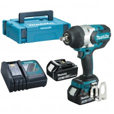 Makita DTW1002RTJ trieciena uzgriežņu atslēga 1/2" 2x5 Ah